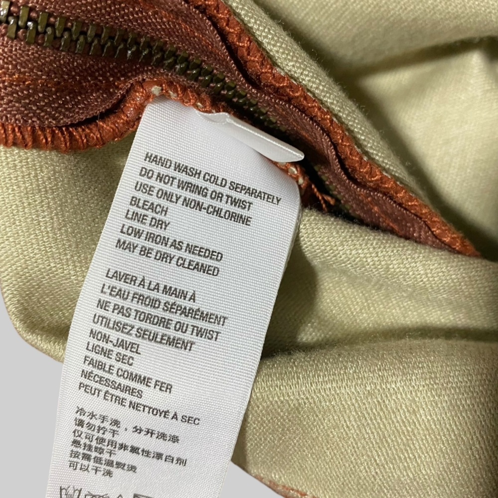 Free People Pants Womens Cognac Brown Vegan Leather Flare Boho Festival Sz 30 - Picture 11 of 11